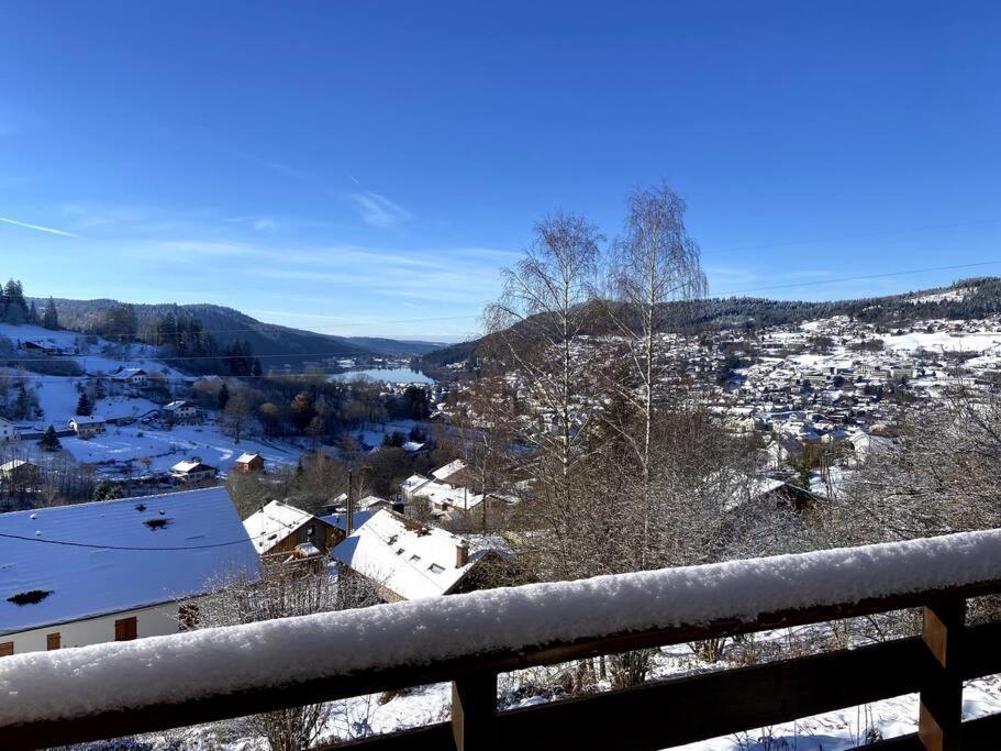 F3 Superbe Vue Lac, Grand Balcon, Ambiance Nature Gérardmer Esterno foto