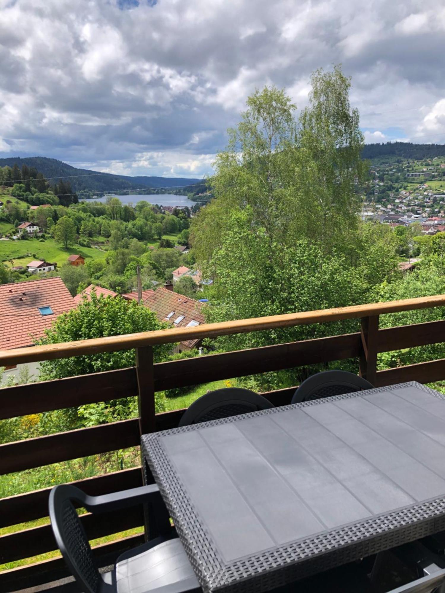 F3 Superbe Vue Lac, Grand Balcon, Ambiance Nature Gérardmer Esterno foto